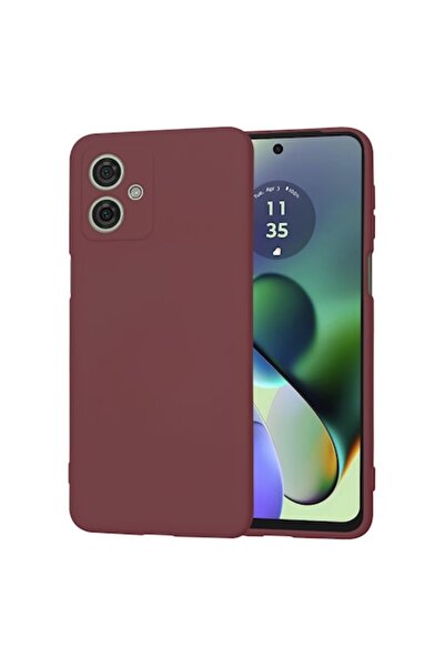Gear Husă de protecție pentru Motorola Moto G54, I70, pânză, culoare prună el...