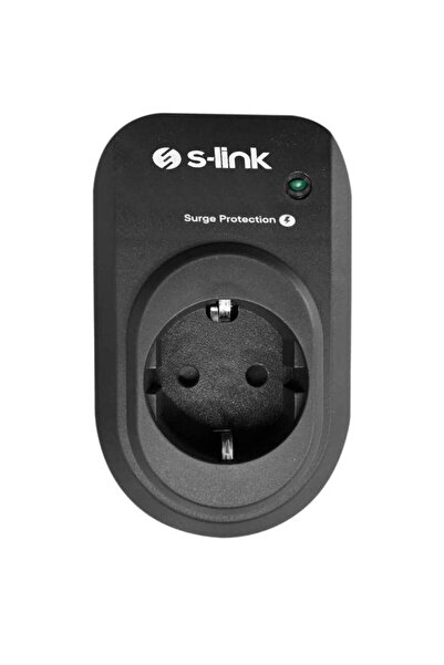 S-Link Swapp S-Link Sl-06 Single Surge Protected Socket 16A 3500W 450 Joules ...