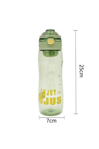 B4U Children's school water bottle, pop-up flip-top, sports, green, 700 ml SD-508
