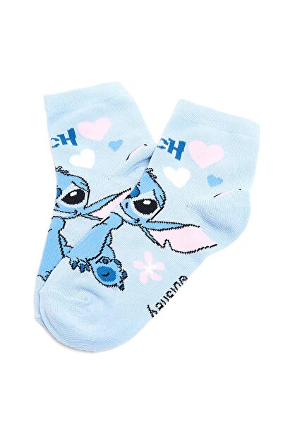 R&B 3 Pack Stitch Print Ankle Socks