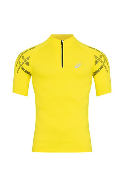 Asics Tricou compresiv fermoar 1/4 - XL