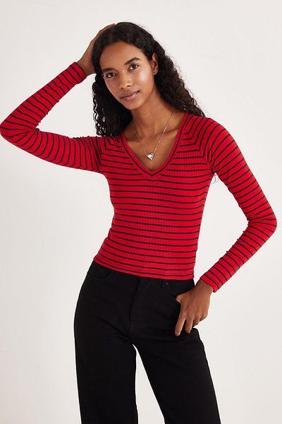 Tudors Bluză de damă, slim fit, cu mânecă lungă, cu guler lat