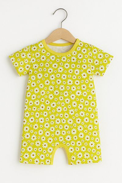 For My Baby Baby Girl Short Jumpsuit