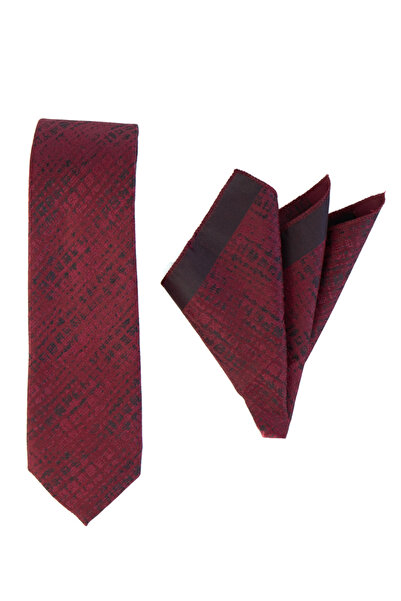 Oppland Men's Tie Classic Handkerchief Stylish Easy to Shape Stain Resistant Compass Model Compatible Wide Style