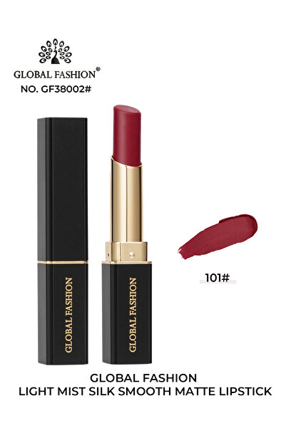 global fashion Матово червило Light Mist Silk Smooth Global Fashion #101