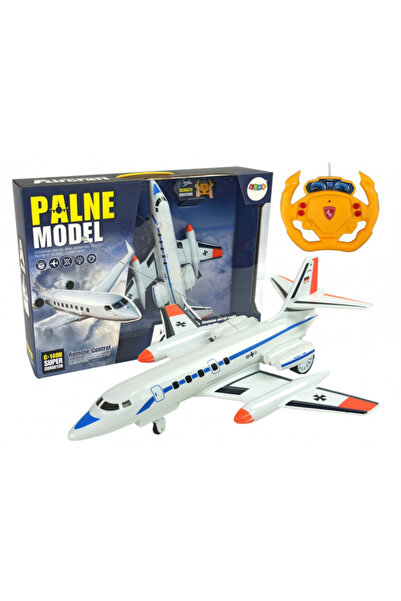 REBELS Avion de pasageri cu telecomandă și lumină, 40 MHz, pilot