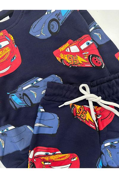chibuumbabykids Boy's Hot Weels Printed Tracksuit Set
