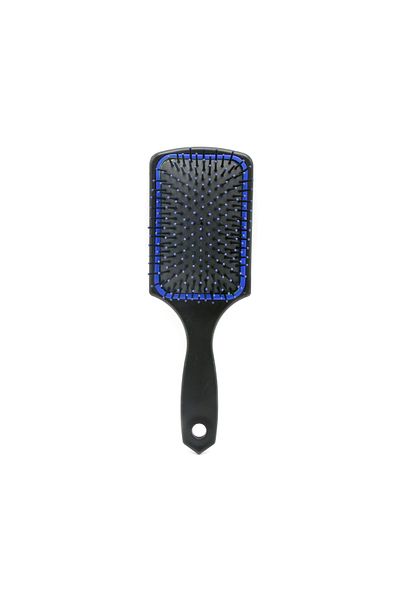 global fashion Square hairbrush, Black+Blue