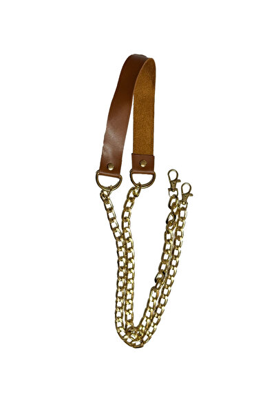 İthal Δερμάτινη λαβή τσάντας με αλυσίδα (120 εκ.) - Ταν