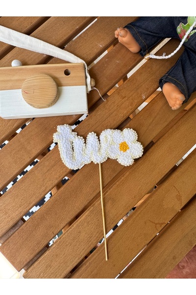 TKhome Punch 2 yaş Two Yazılı Pasta Süsü