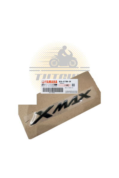 Yamaha Xmax 250 300 Siyah Xmax Amblem Orijinal Sticker B74-F173B-20-00