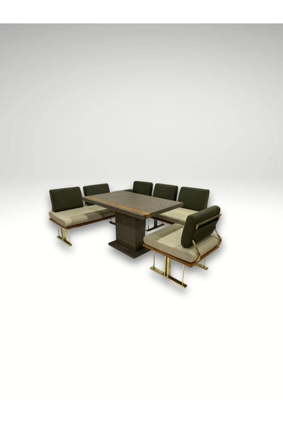 Rosse METAL FURNİTURE Joker Mutfak Balkon Köşe Oturma Takımı