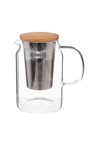 Secret de Gourmet Infuzor de ceai Mia, sticlă, 900 ml, 15,5 x 14,3 x h. 10 cm
