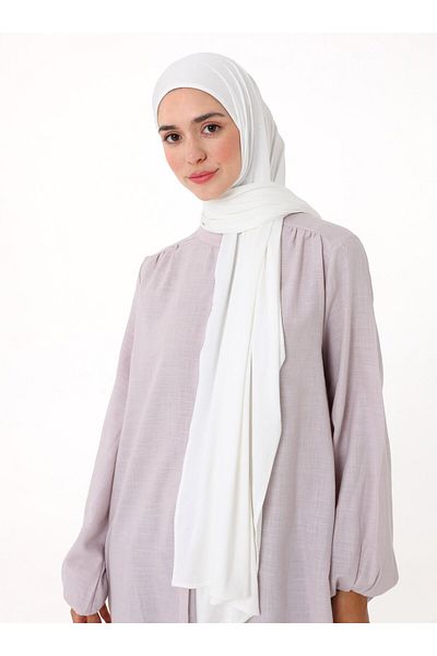 Tuva Premium Combed Cotton Shawl - Cream -