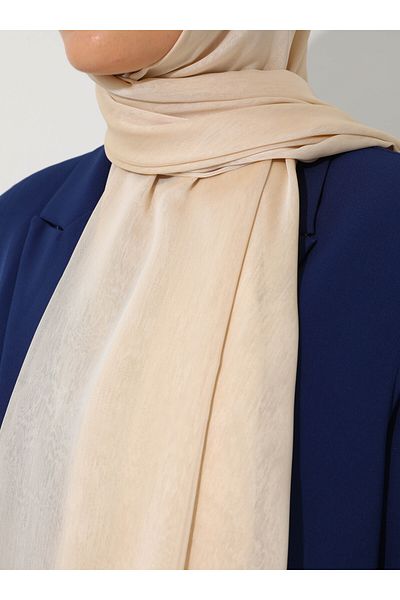 Tuva Janjan Double Layer Shawl - Ivory - Shawl