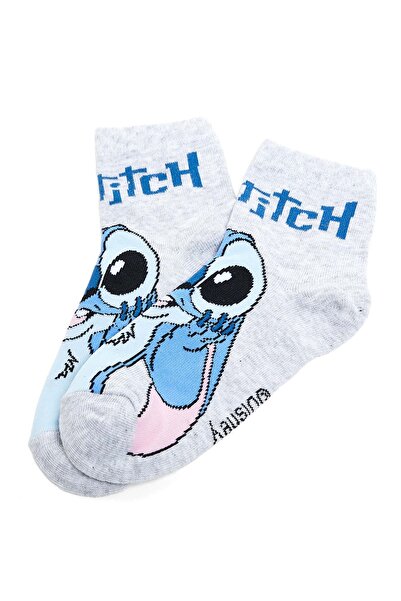 R&B 3 Pack Stitch Print Ankle Socks