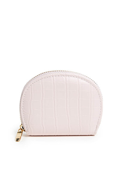 R&B Pink WoMen's's Textured Cosmetic Pouch