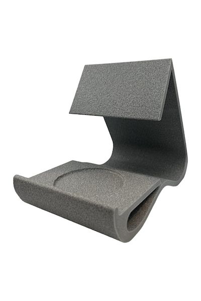 OEM Suport decorativ de carte pentru noptieră sau masă, cu suport pentru pahare, suport pentru pahare, negru, 230x180x120