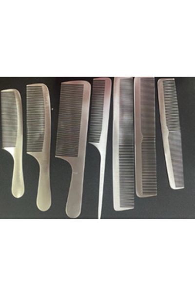 global fashion Stainless steel comb 05
