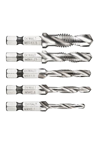 Dewalt - Tap drill set M4 M5 M6 M8 M10, 5 pieces [DT50060-QZ]