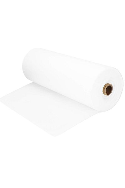 SERSIMO Agrotextile foil, mulch, weed killer, UV filter, 50 x 1.1 meters, 70g/m2, white