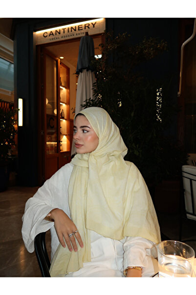 Aida Scarfs Butter Yellow Vinte