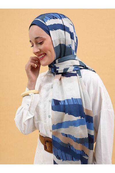 Tuva Soft Shawl - Multicolored -