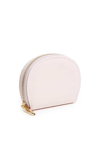 R&B Pink WoMen's's Textured Cosmetic Pouch