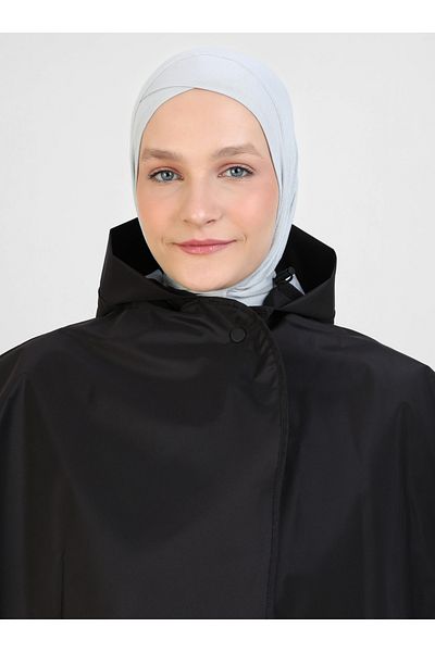 Ecardin Raincoat with Rivets - Black -