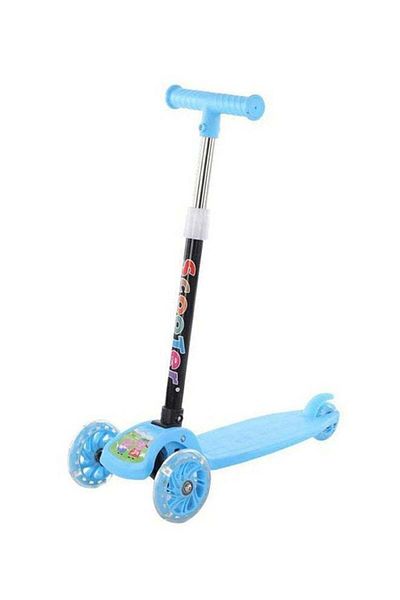 moho SF 3-Wheel Adjustable Kick Scooter Blue