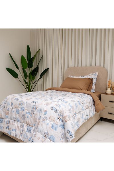 FoamZone Turkish children's quilt, 6 pieces, 100% cotton