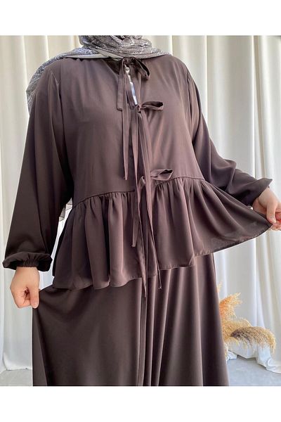 afife Testture Model Medina Silk Double Suit Skirt Vest Suit Model Large Bottom Top Suit