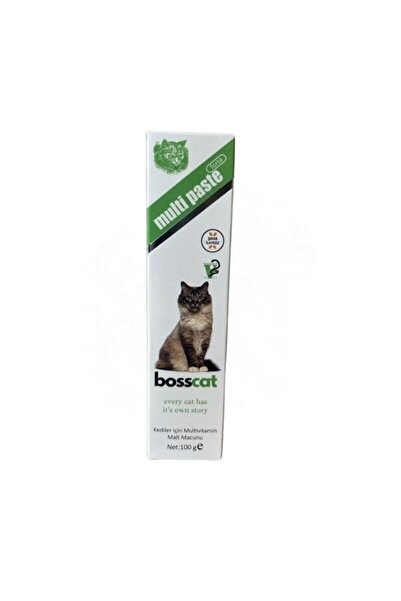 Bosscat Multivitaminli Kedi Malt Macunu 100 Gr