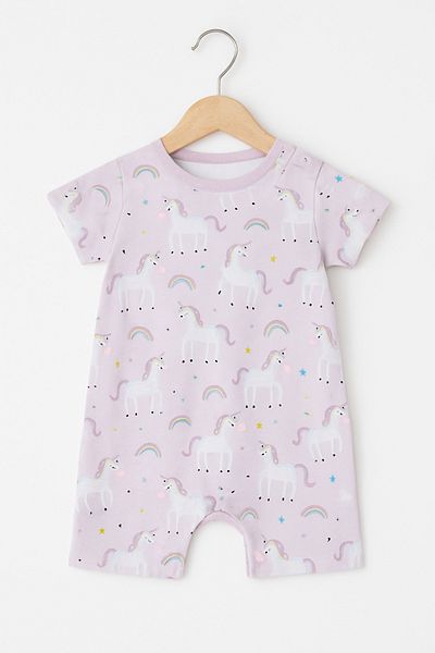 For My Baby Baby Girl Short Jumpsuit
