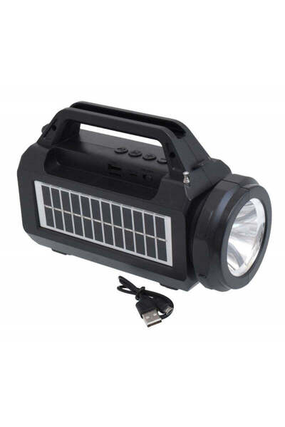 VTM FM Radio with Flashlight and Solar Panel SY-979