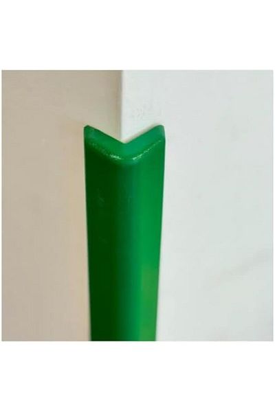 Generic Corner Wall Guard Protector, Green, Foam Padding, Safety Corner Protection