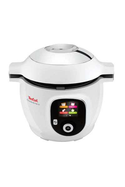 TEFAL Cook4Me CY851130 Smart Pressure Cooker, 1600 W, White
