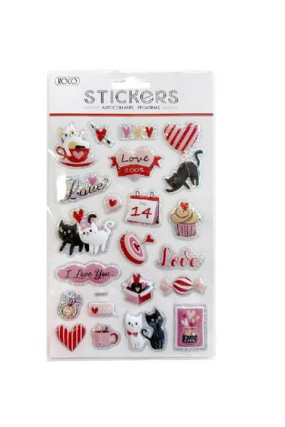 Roco Sweet Treat Pop-up Stickers – Candies, Ice Cream & Lollipops