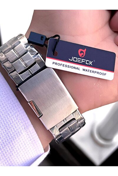 Joefox Steel Cord Digital and Analog 2 Year Guarantee 3 Atm Water Resistant Men Wristwatch Joe.Cl01