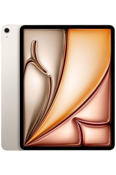 Apple iPad Air 13-inch (Wi-Fi, 128GB) by Apple, Model 2025 - Starlight (M3 Chip)