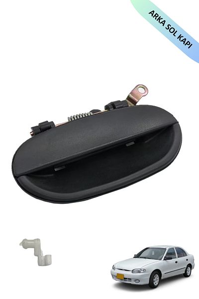 ESAGARAJ Hyundaı Accent Egg Case Compatible for 1994-1999 Exterior Door Handle Rear Left