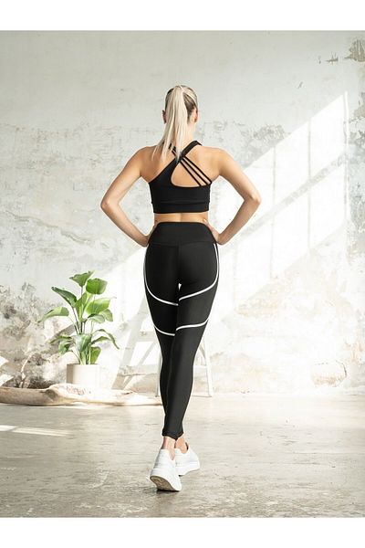 Joana Kambria Black Fitness Leggings