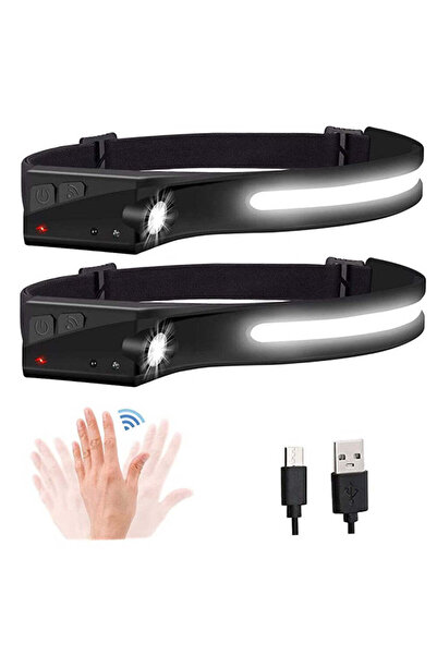 VTM Lanterna led de cap cu acumulator 3W cuincarcare USB