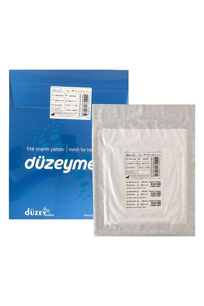 Düzey - Mesh Propylen Patch - 15cm X 15cm - 5 Pieces