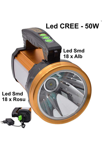 VTM Lanterna 6688 cu Led 50W Profesional