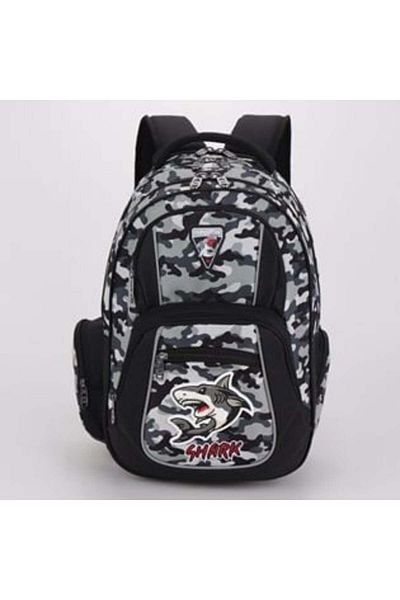 OEM Ghiozdan Negru Kaki Army Rechini 15 NF 36 - 30 x 19 x 45 cm