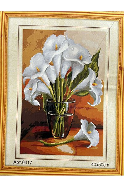 iğne izi Goblen Etamin Işleme Seti 40x50 Cm 417