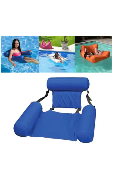 Expres Inflatable floating chair with backrest