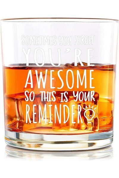 Joymaking Glass Whiskey Glass, 300ml,