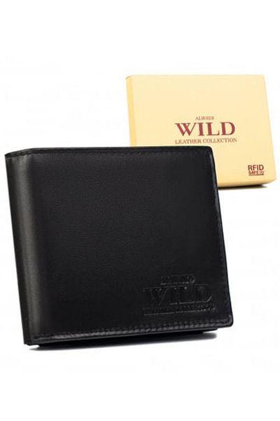 Always Wild Men's wallet made of genuine leather Always Wild N992-P-SCR-7902